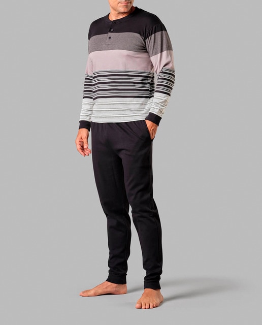 Imagen 0 de Pijama de hombre largo interlock