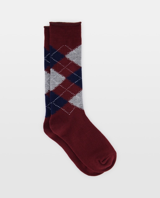 Imagen 0 de Calcetín infantil de rombos