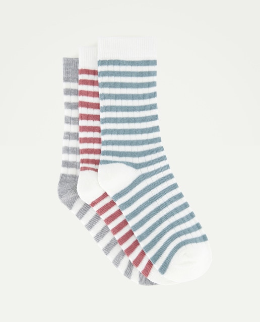 Imagen 0 de Pack 3 calcetines altos de niña de canale