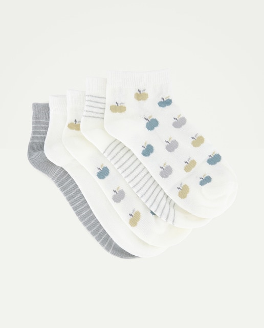Imagen 0 de Pack 5 calcetines cortos de niña