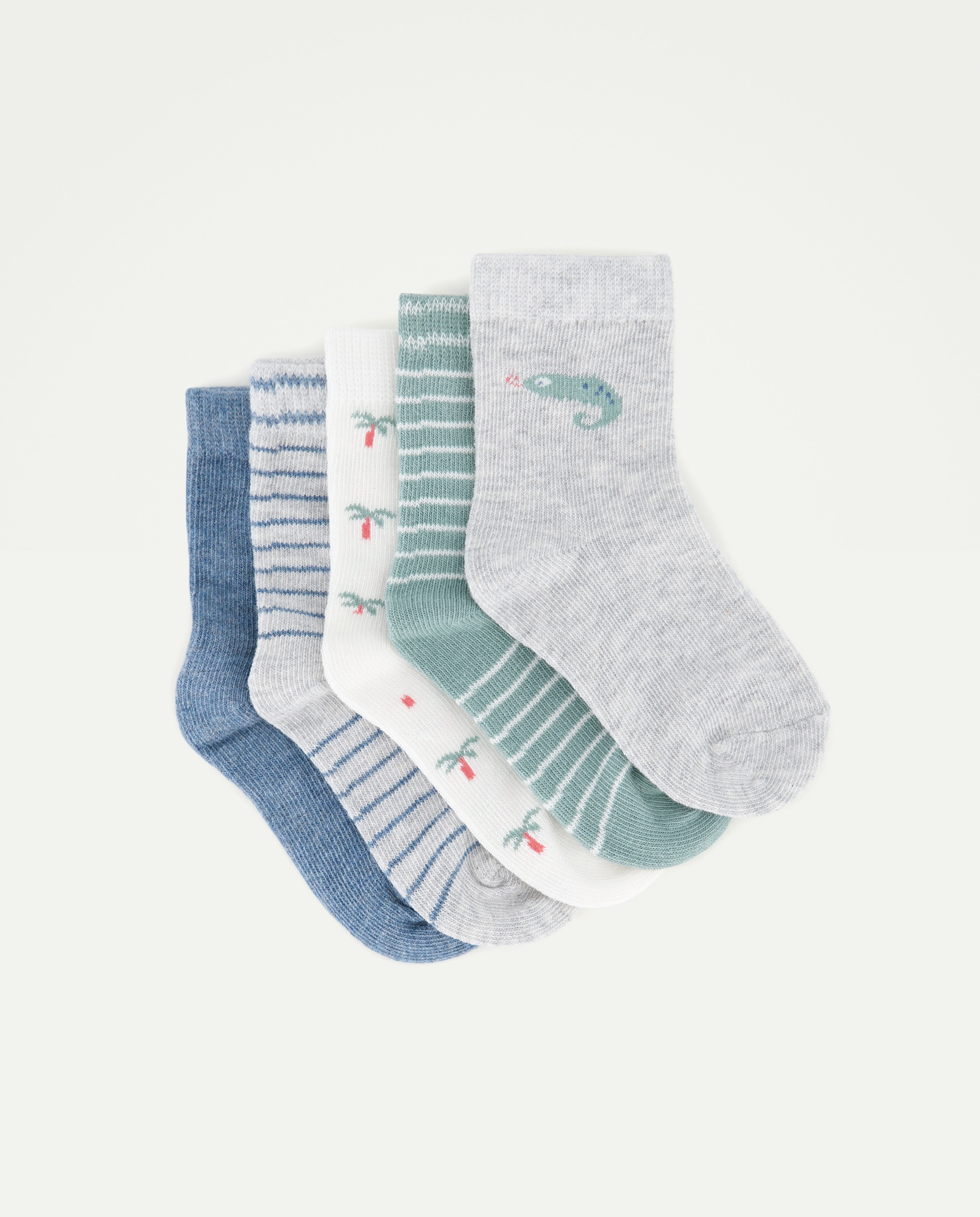 Imagen 0 de Pack 5 calcetines altos de bebé