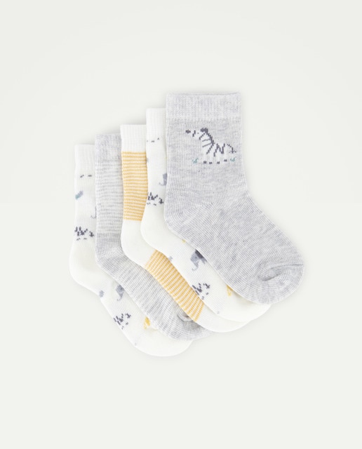 Imagen 0 de Pack 5 calcetines altos de bebé