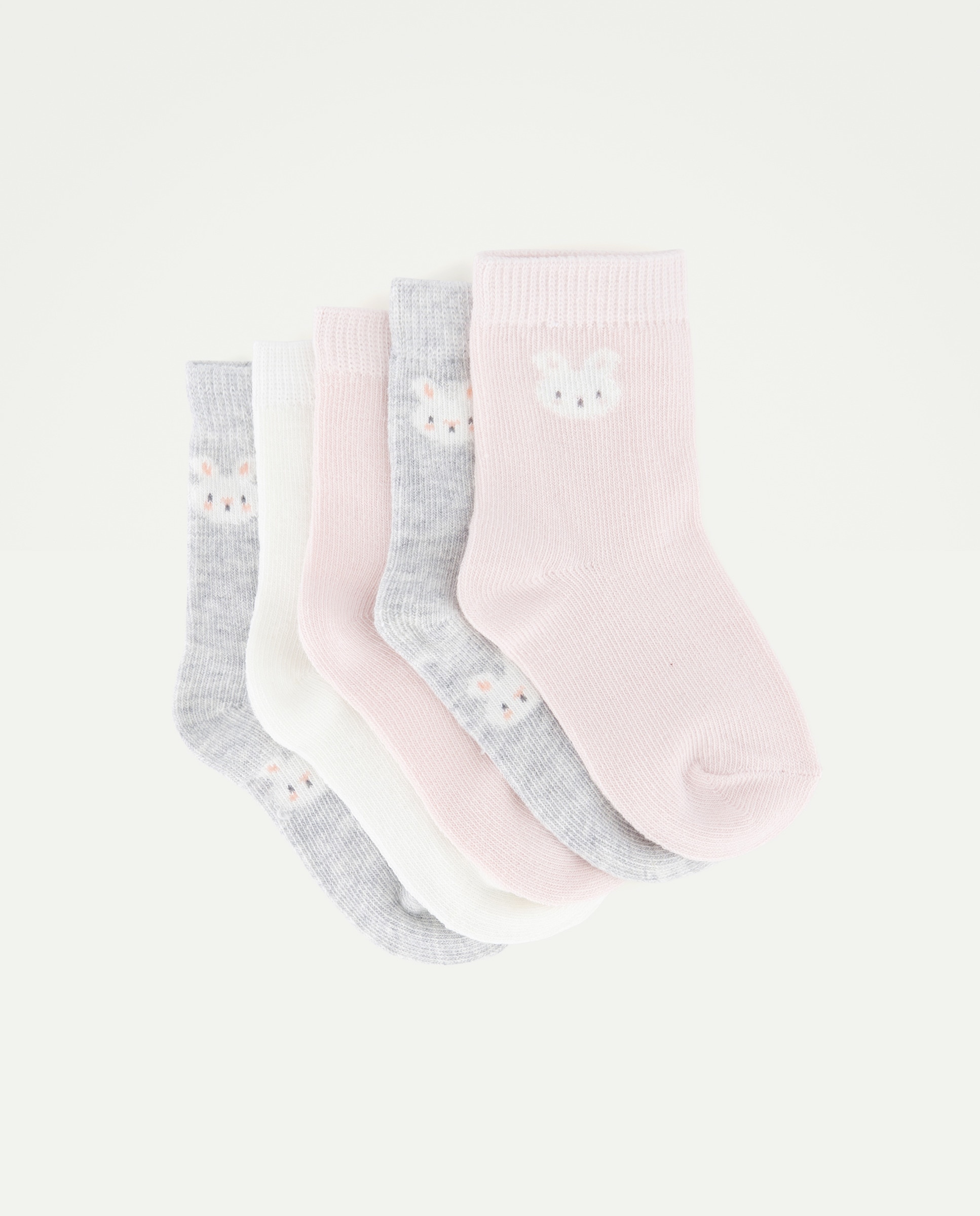 Imagen 0 de Pack 5 calcetines altos de bebé