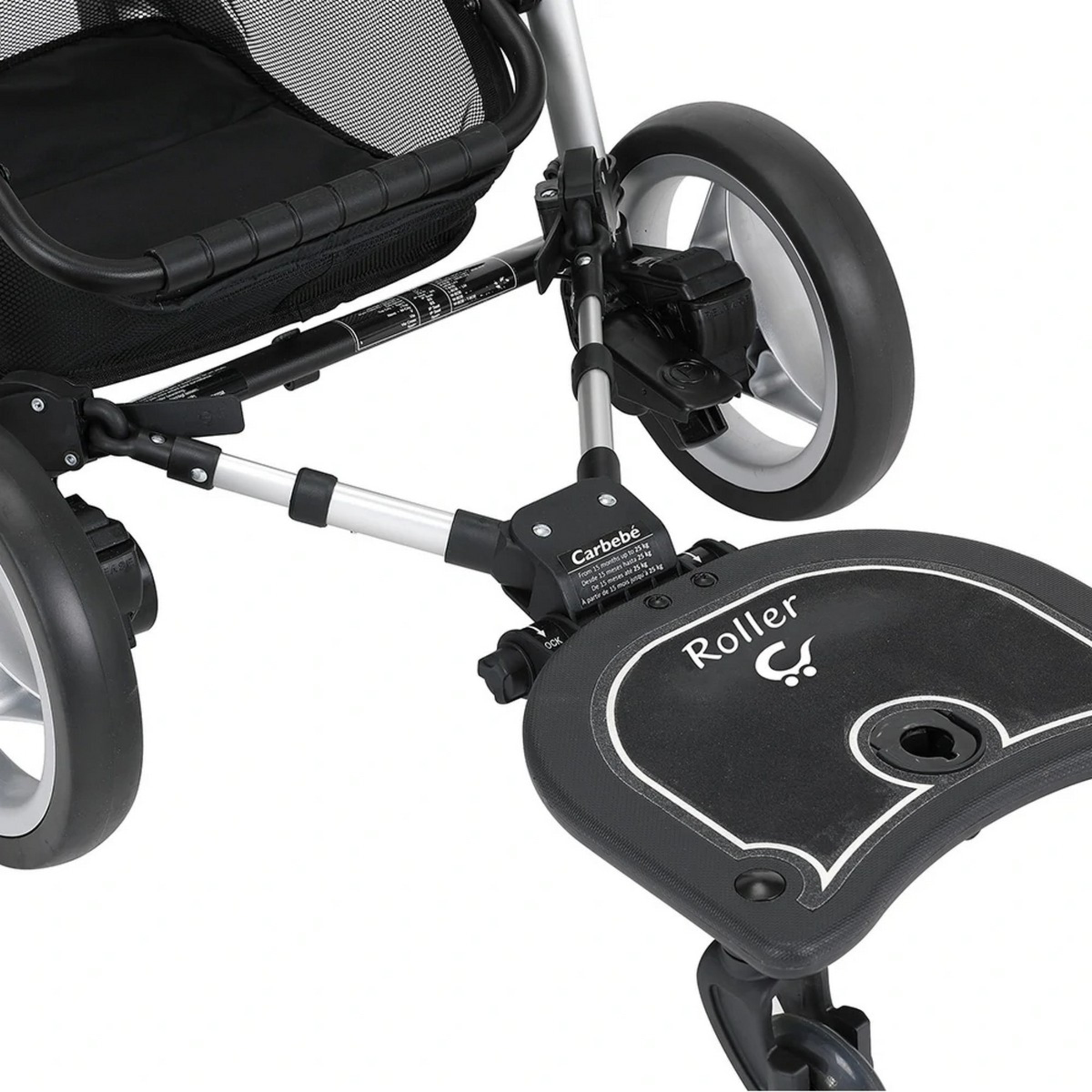 Patim para Segunda Criança Roller+ Cinza/preto 3