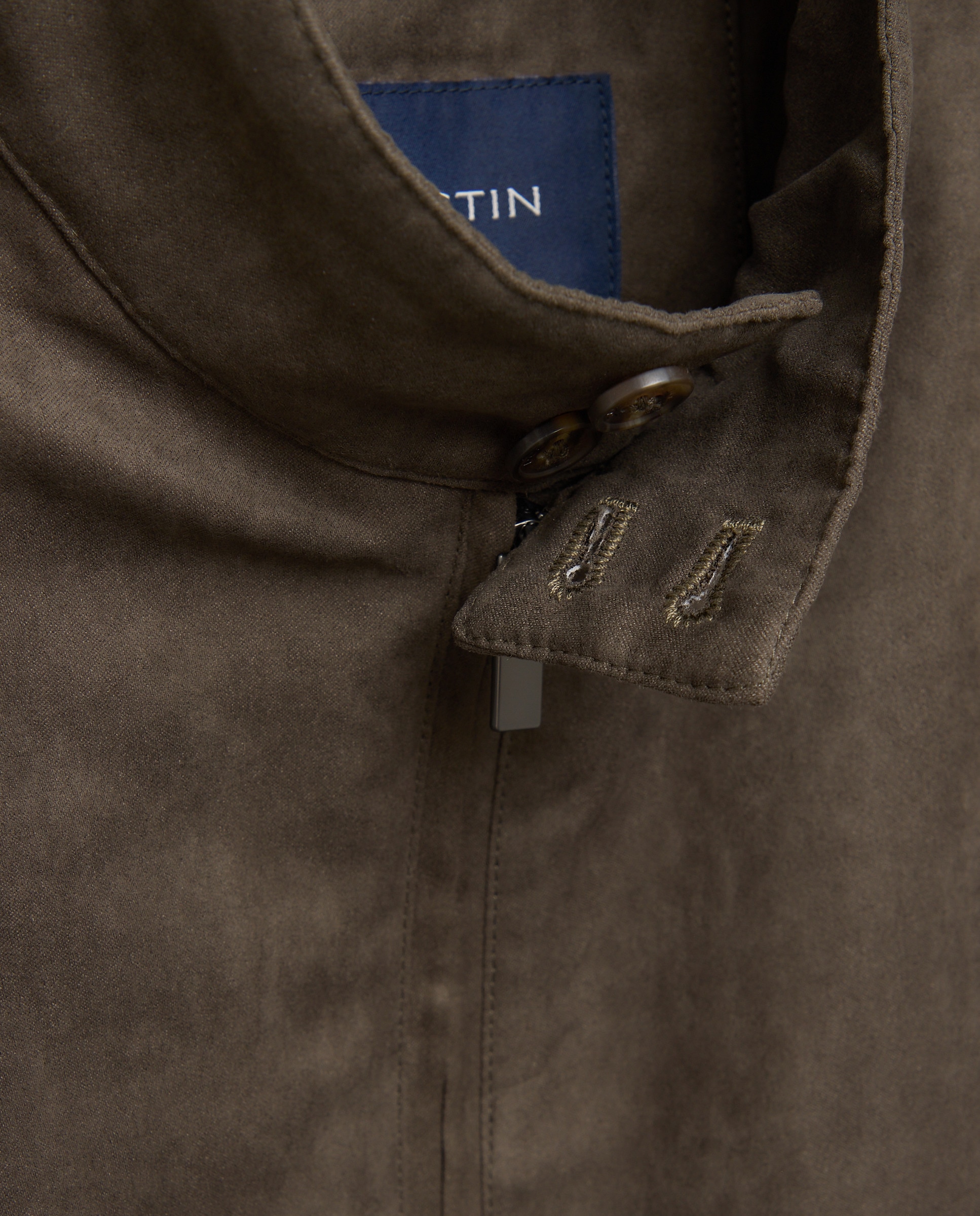 Blusão de Camurcina Verde-7