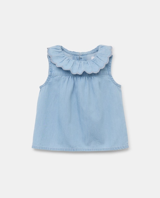 Imagen 0 de Blusa bebé niña denim