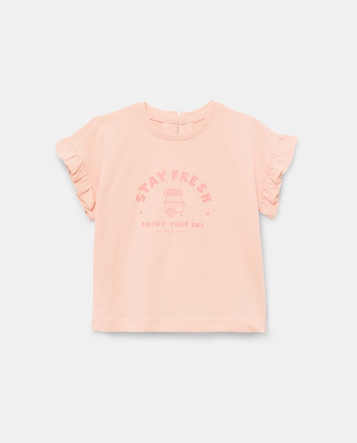 Imagen 0 de Camiseta bebé niña estampada
