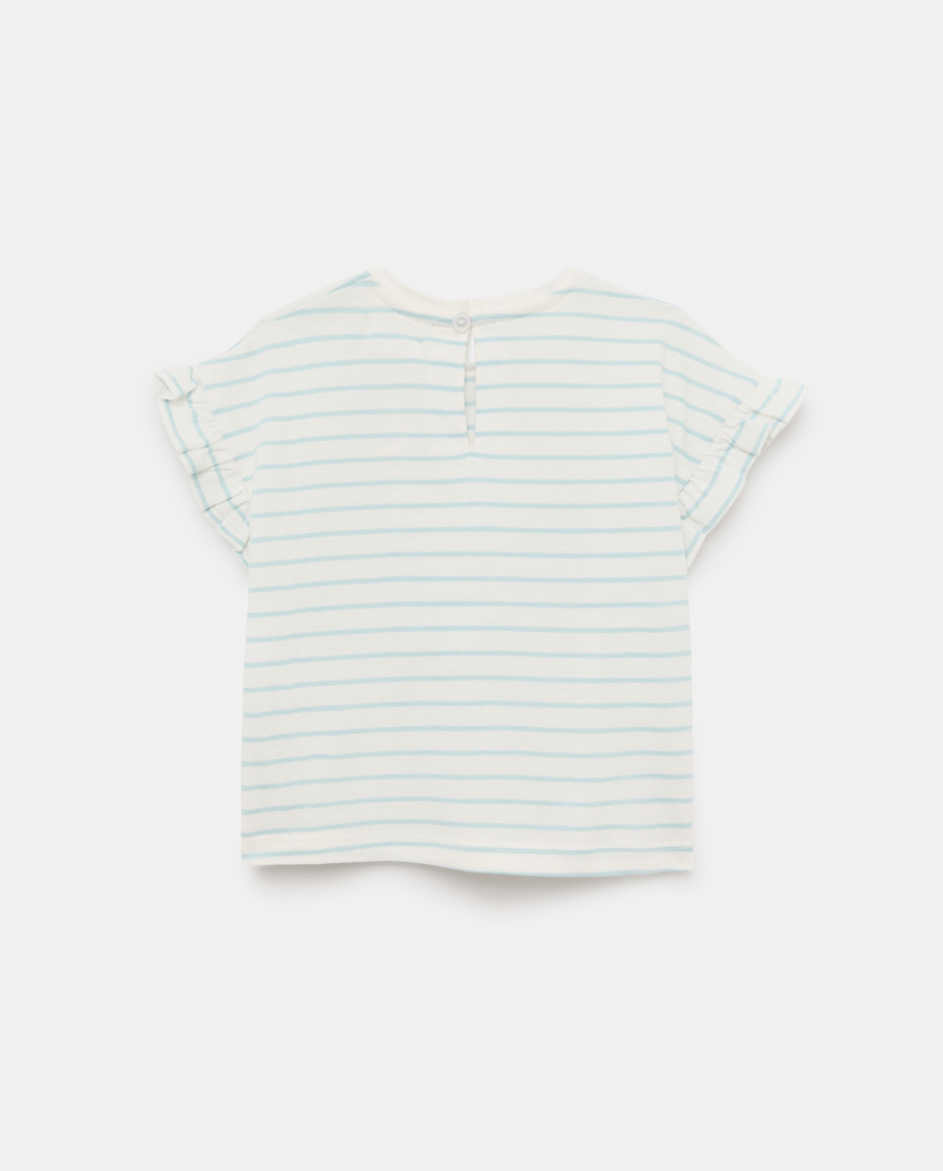 Camiseta bebé niña estampada Blanco-2