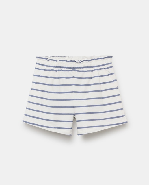 Imagen 0 de Short niña felpa de rayas