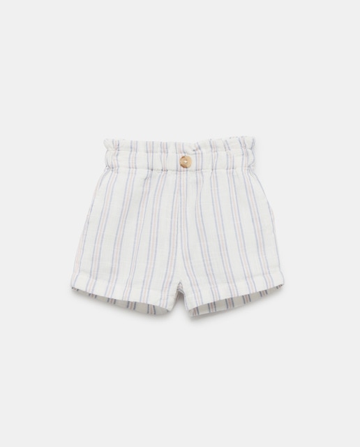 Imagen 0 de Short bebé niña de lino set