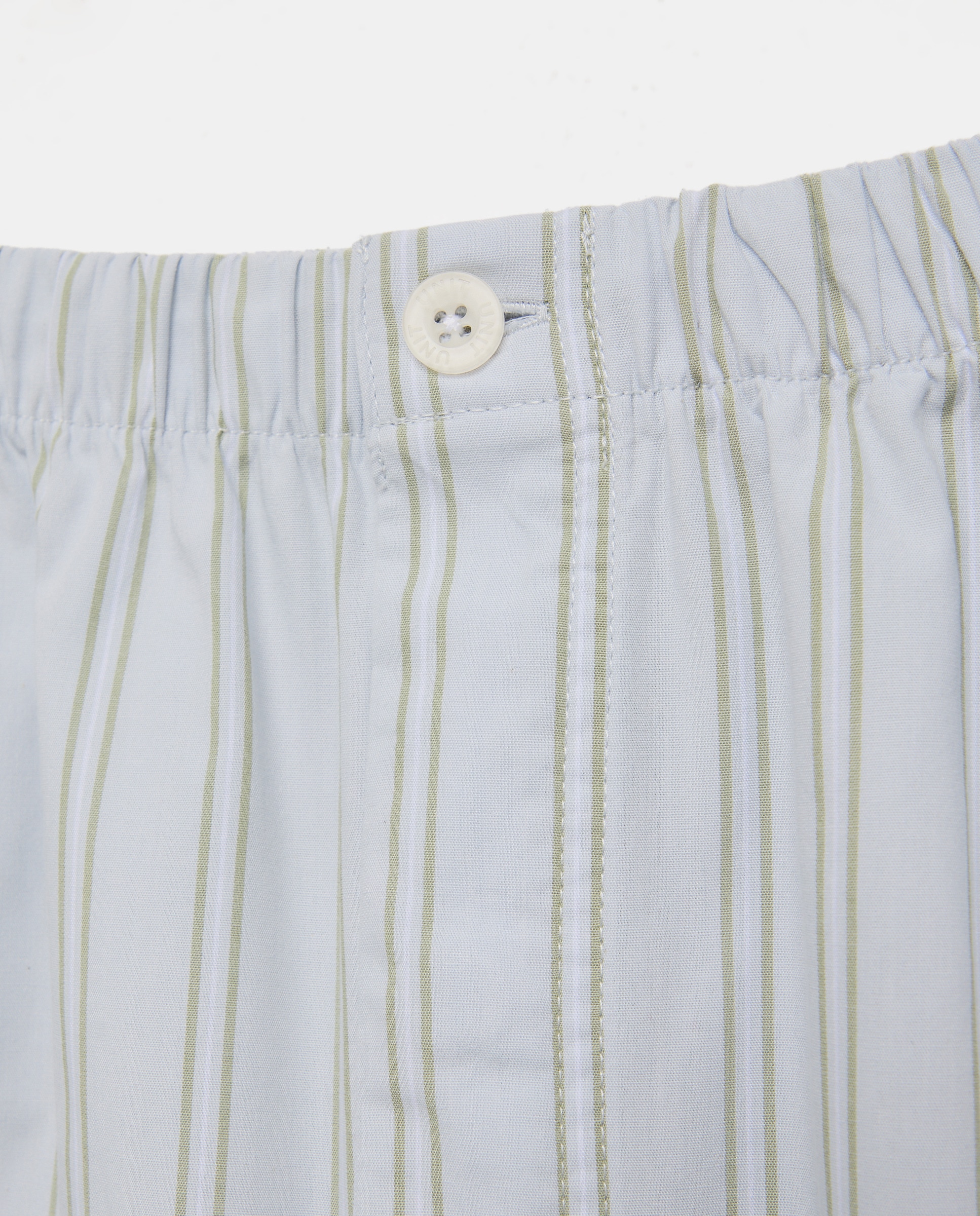 Pijama algodón pantalón corto hombre 400 Azul-4