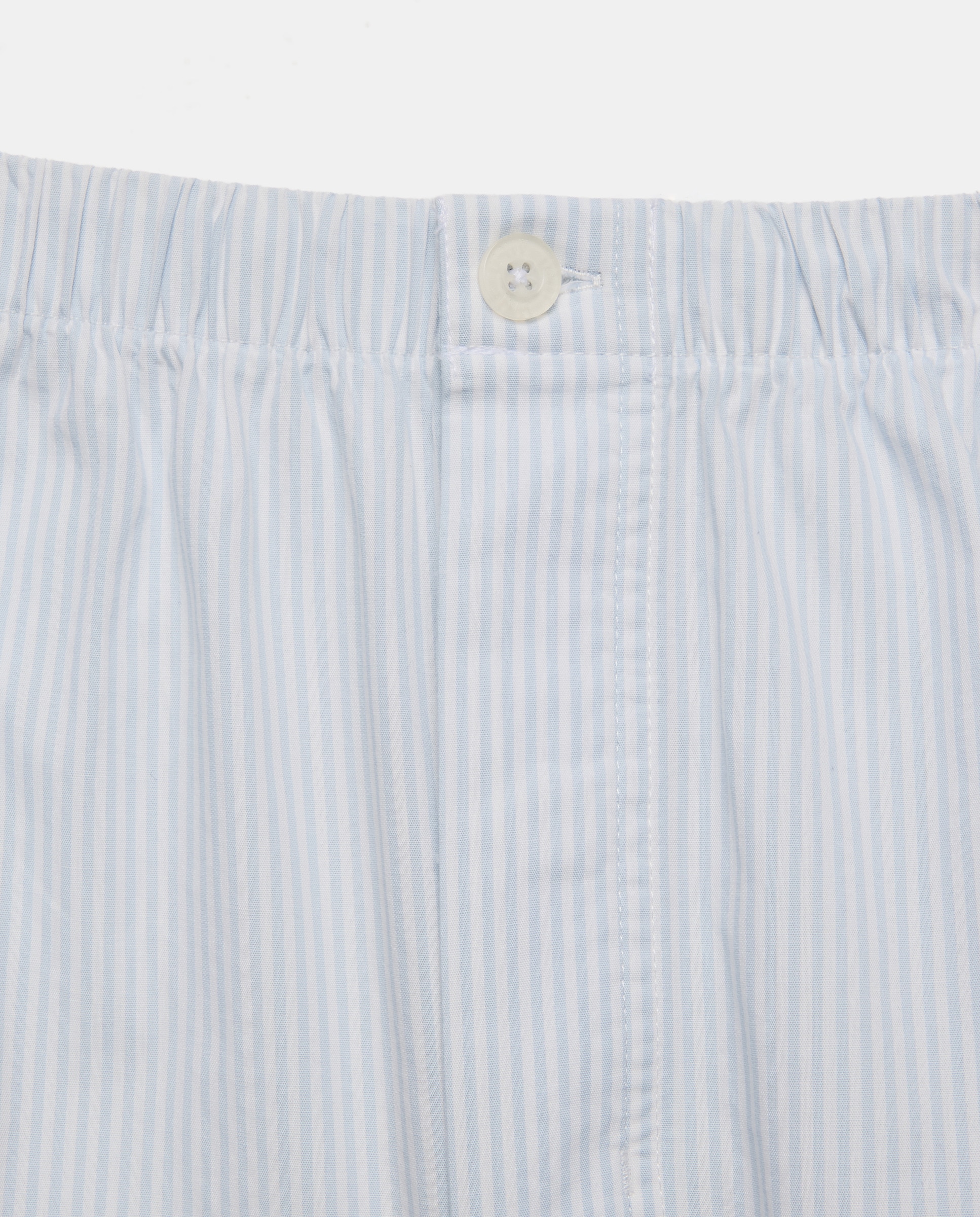 Pijama algodón pantalón corto hombre 400 Azul-4