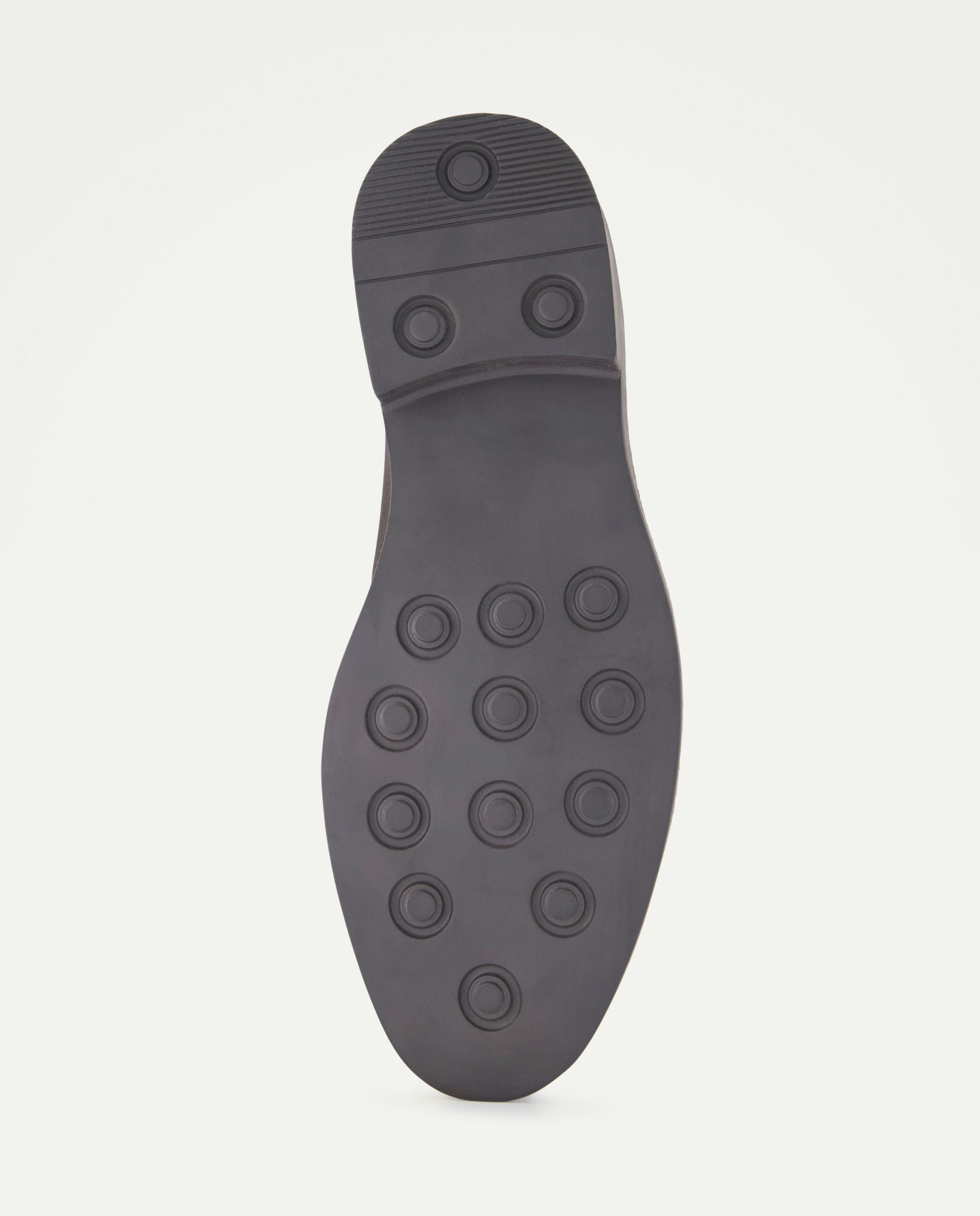 Zapato de cordones de hombre en serraje con piso de goma 6