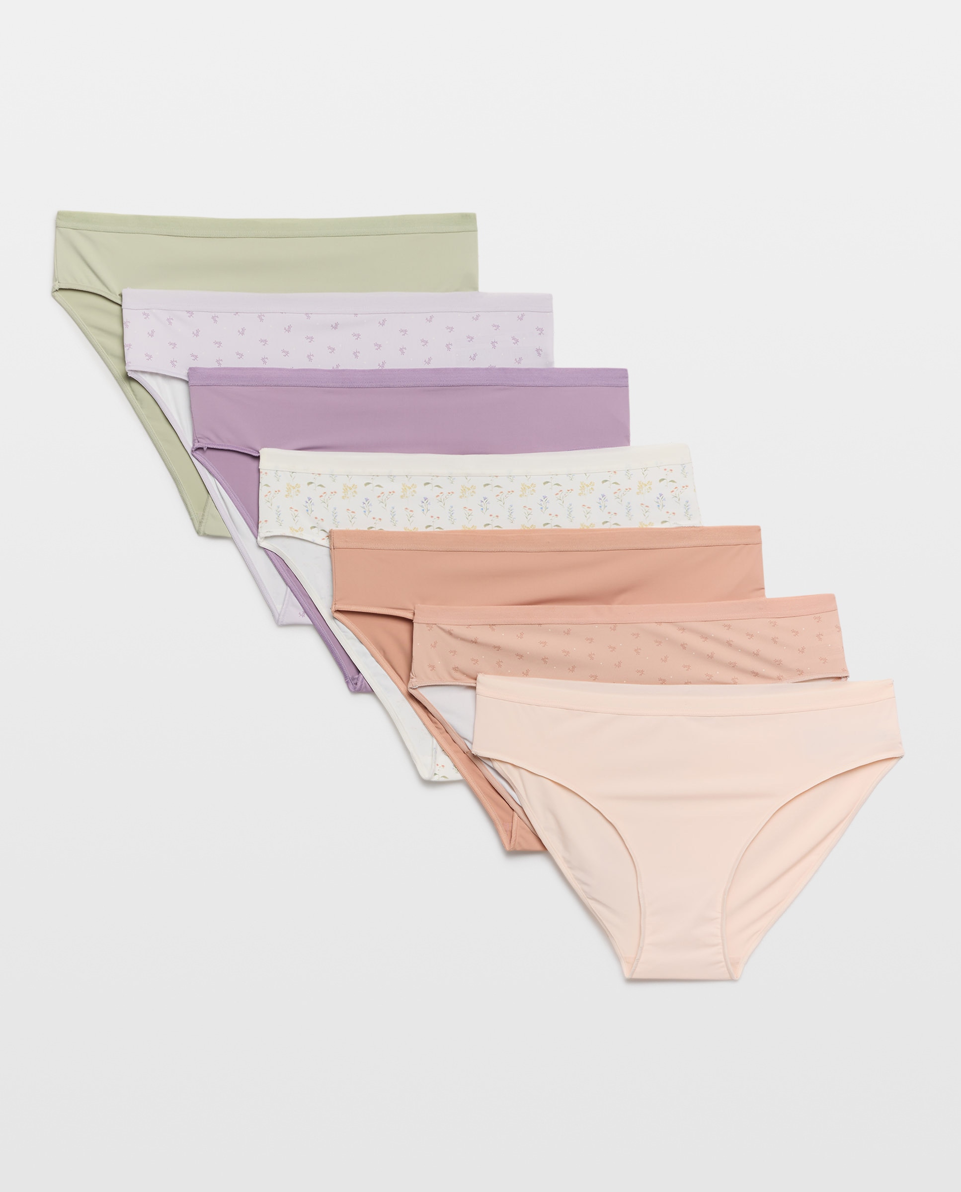 Pack de 7 Cuecas de Microfibra Floral Multicolor-3