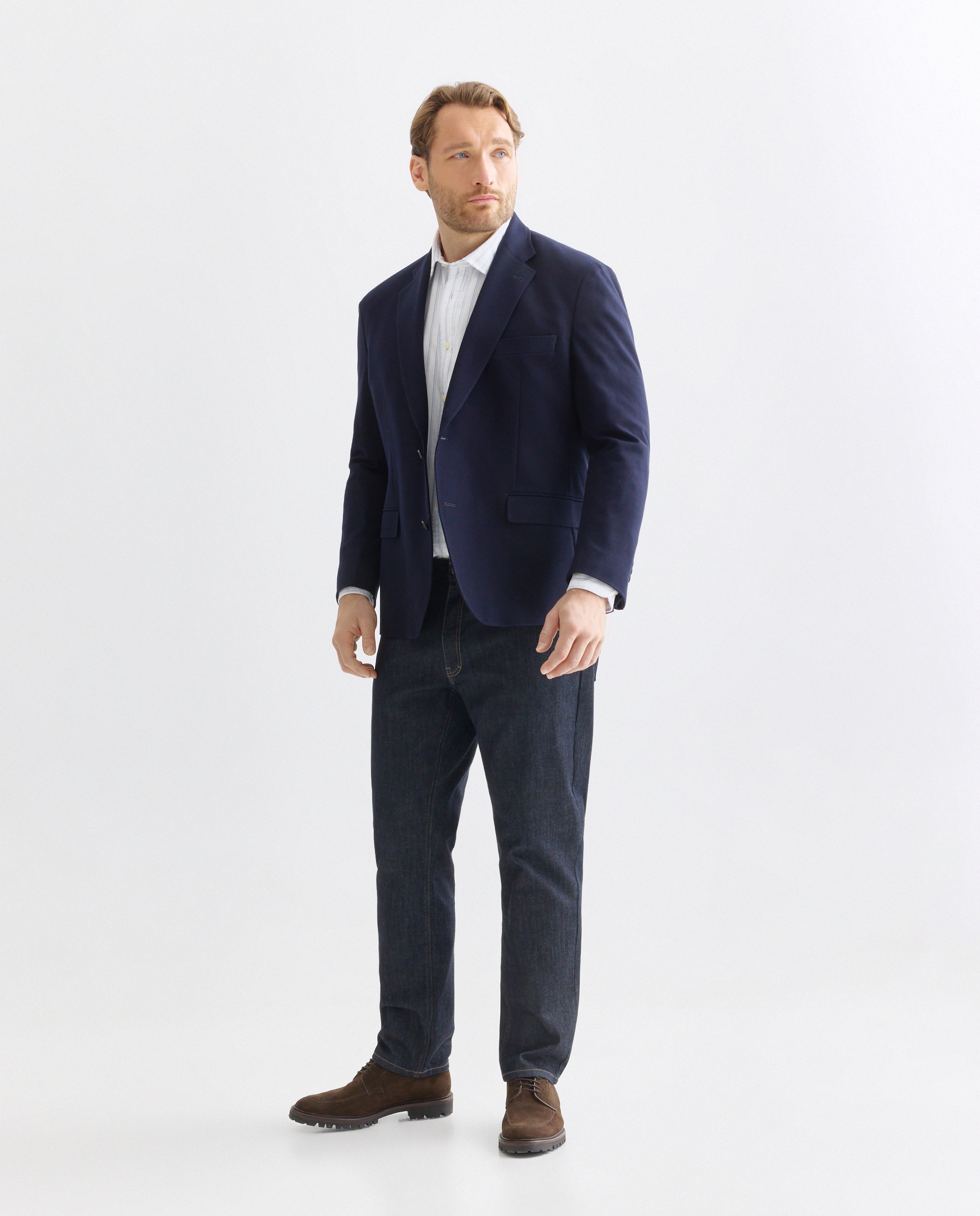 Casaco de Malha Azul-marinho-2