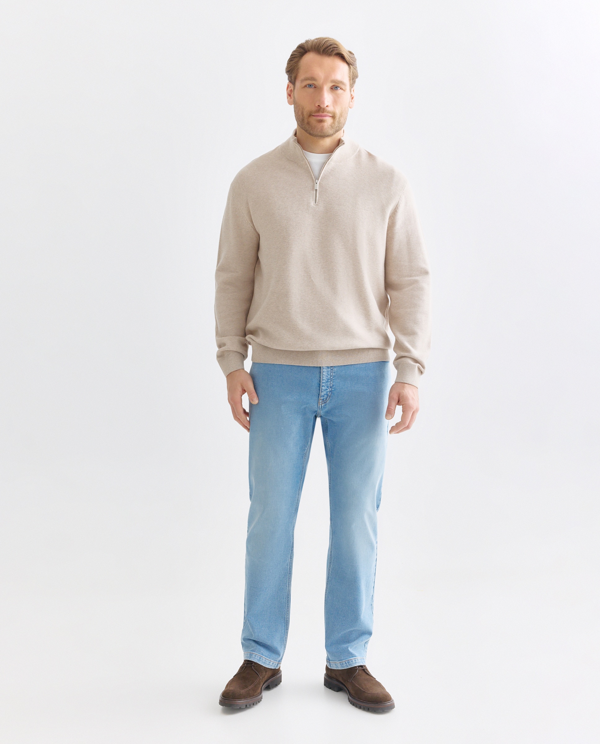 Imagem 0 de Camisola com Meio Fecho de Correr