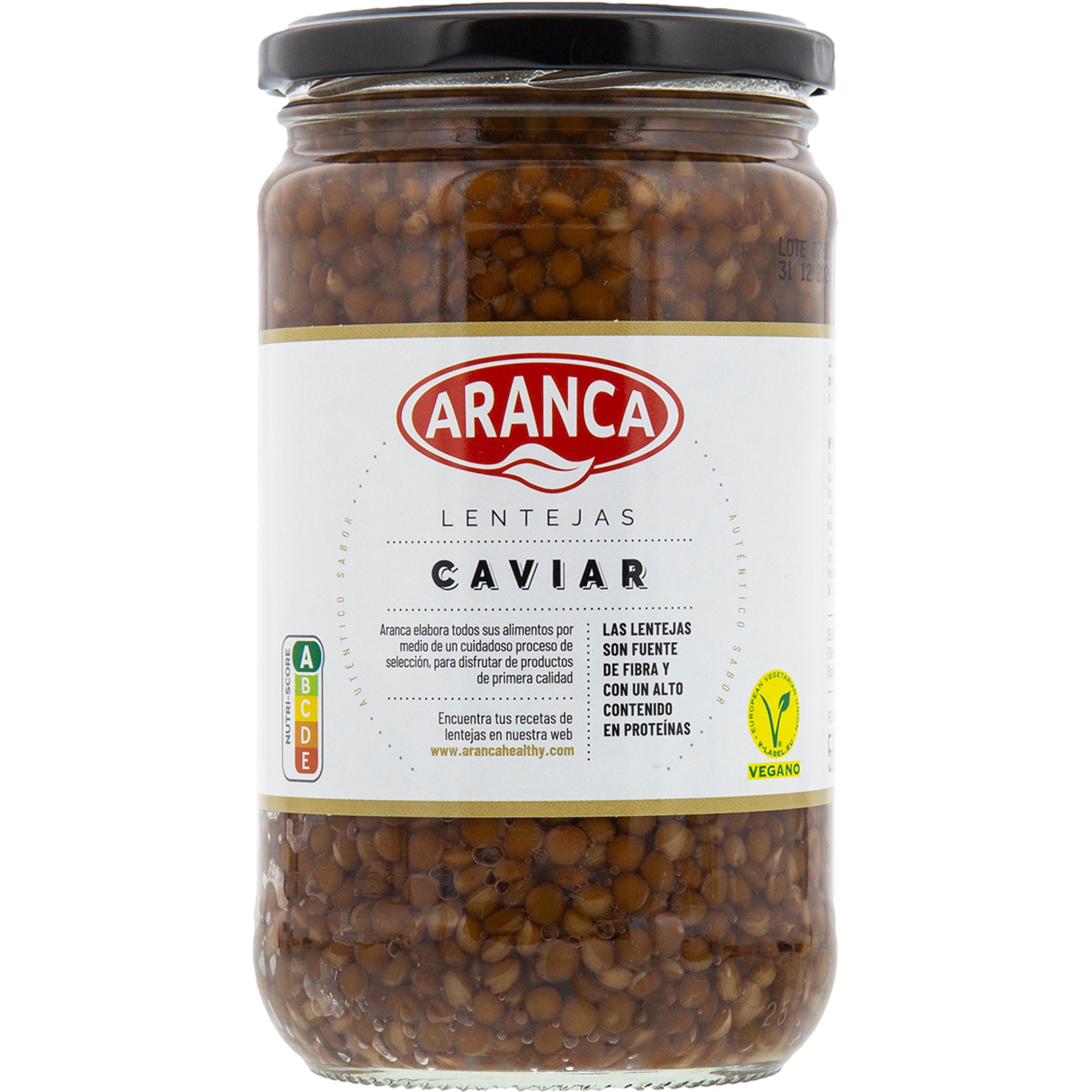 lentejas pardina cocida frasco 660 g