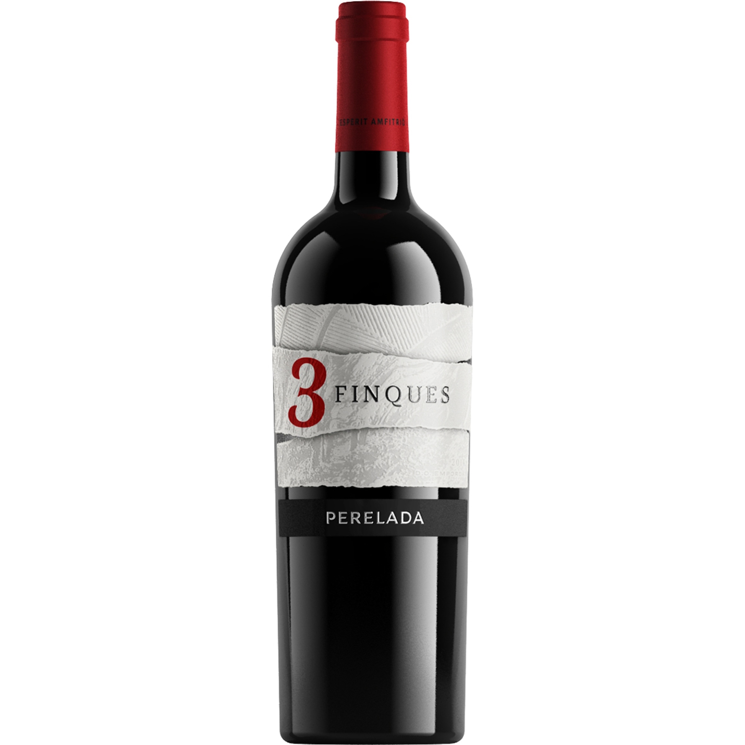3 Fincas vino tinto crianza DO Empordá botella 75 cl