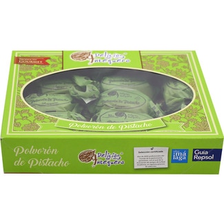 polvorones de pistacho estuche 400 g - Delicias De Antequera