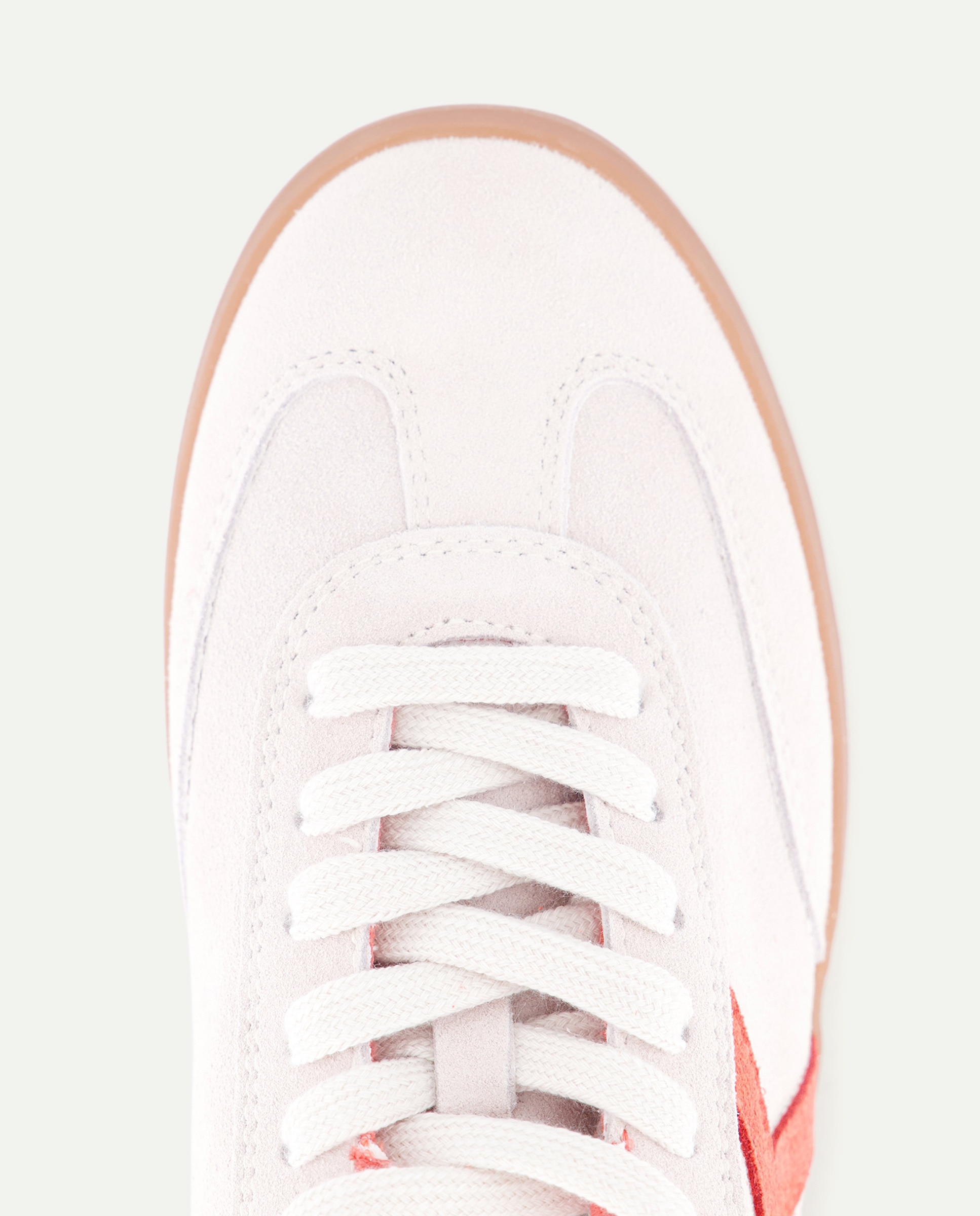 Deportivo de mujer de piel Beige-4
