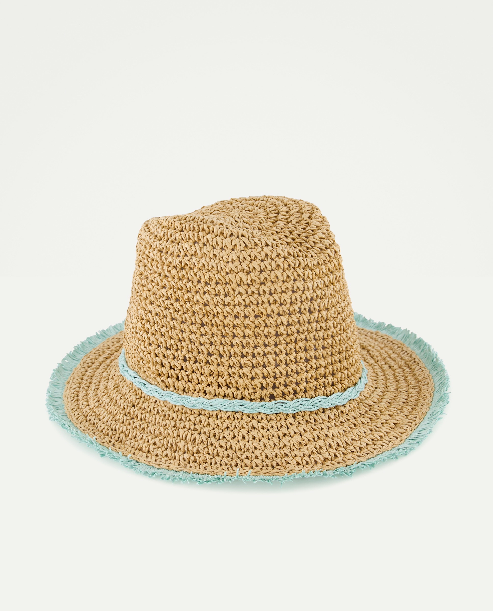 Imagem 0 de Chapéu Borsalino com Detalhe de Cor