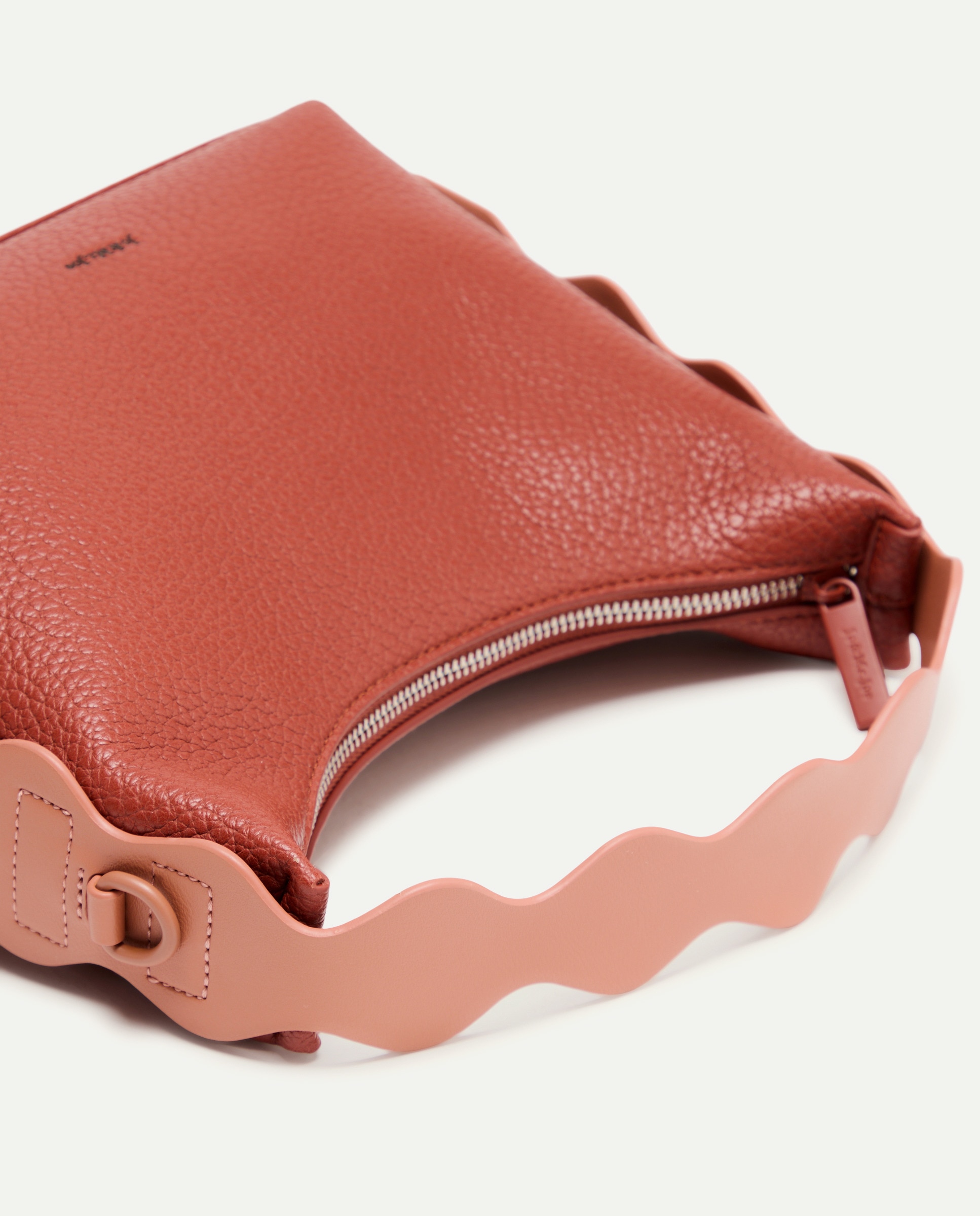 Mala de Mão com Alça Ondulada 770 Terracota-5