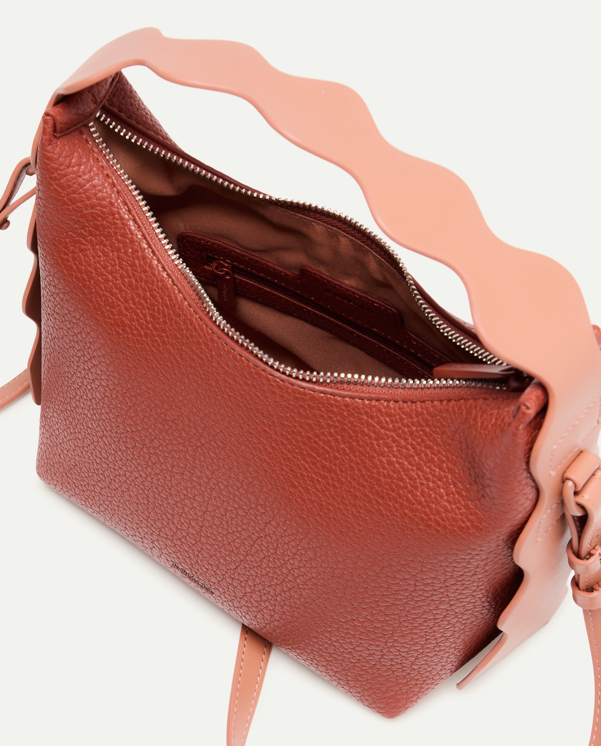 Mala de Mão com Alça Ondulada 770 Terracota-3