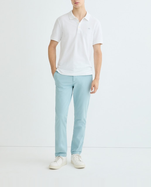 Imagen 0 de Pantalón de hombre estilo chino casual, California Khaki, Slim Fit.
