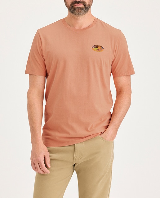 Imagen 0 de Camiseta de hombre de manga corta, slim fit.