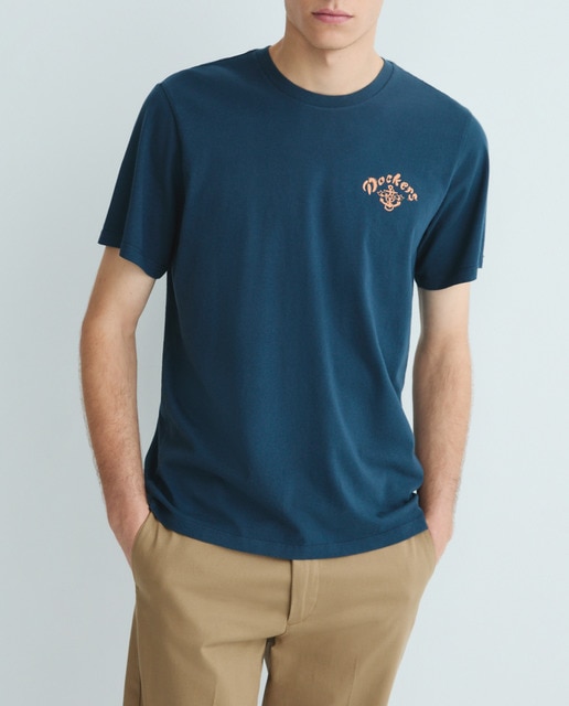 Imagen 0 de Camiseta de hombre de manga corta, slim fit.