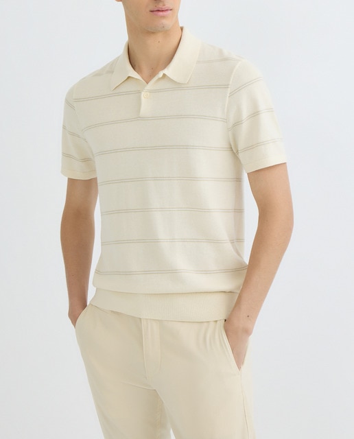 Imagen 0 de Jersey de hombre tipo polo de manga corta, regular fit.
