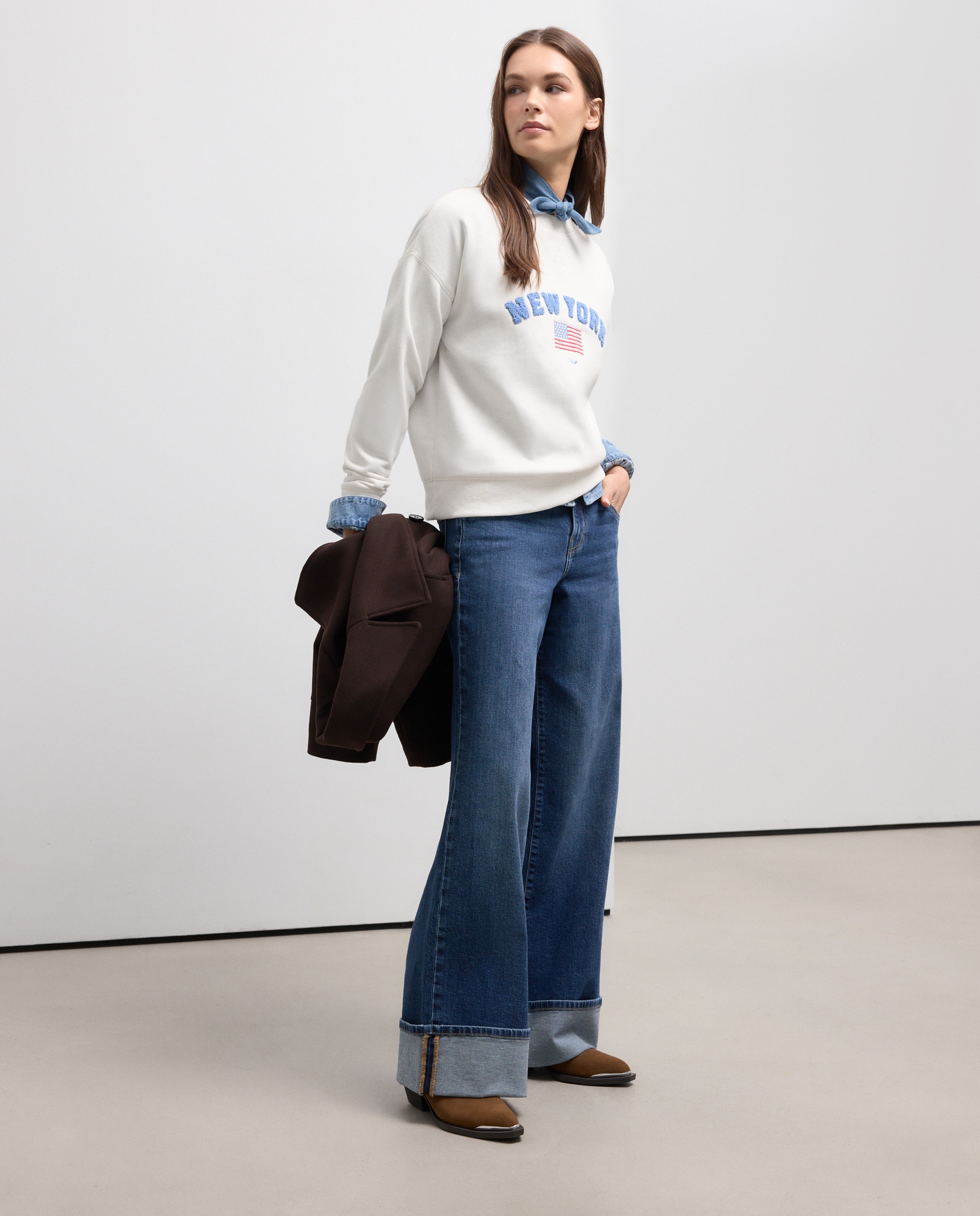 Imagem 0 de Calças Lisas de Algodão