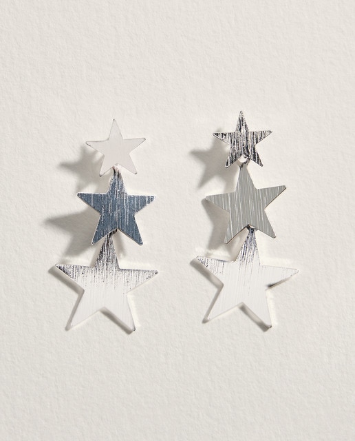 Imagem 0 de Pack de 3 Brincos de Estrelas