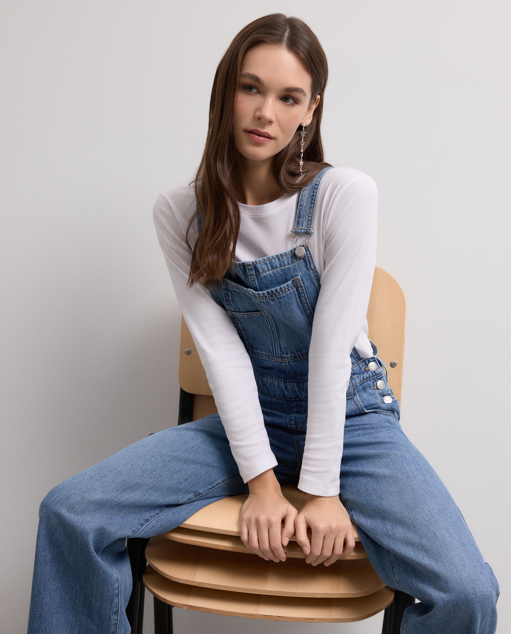 Imagem 0 de Jardineiras de Ganga com Estrela