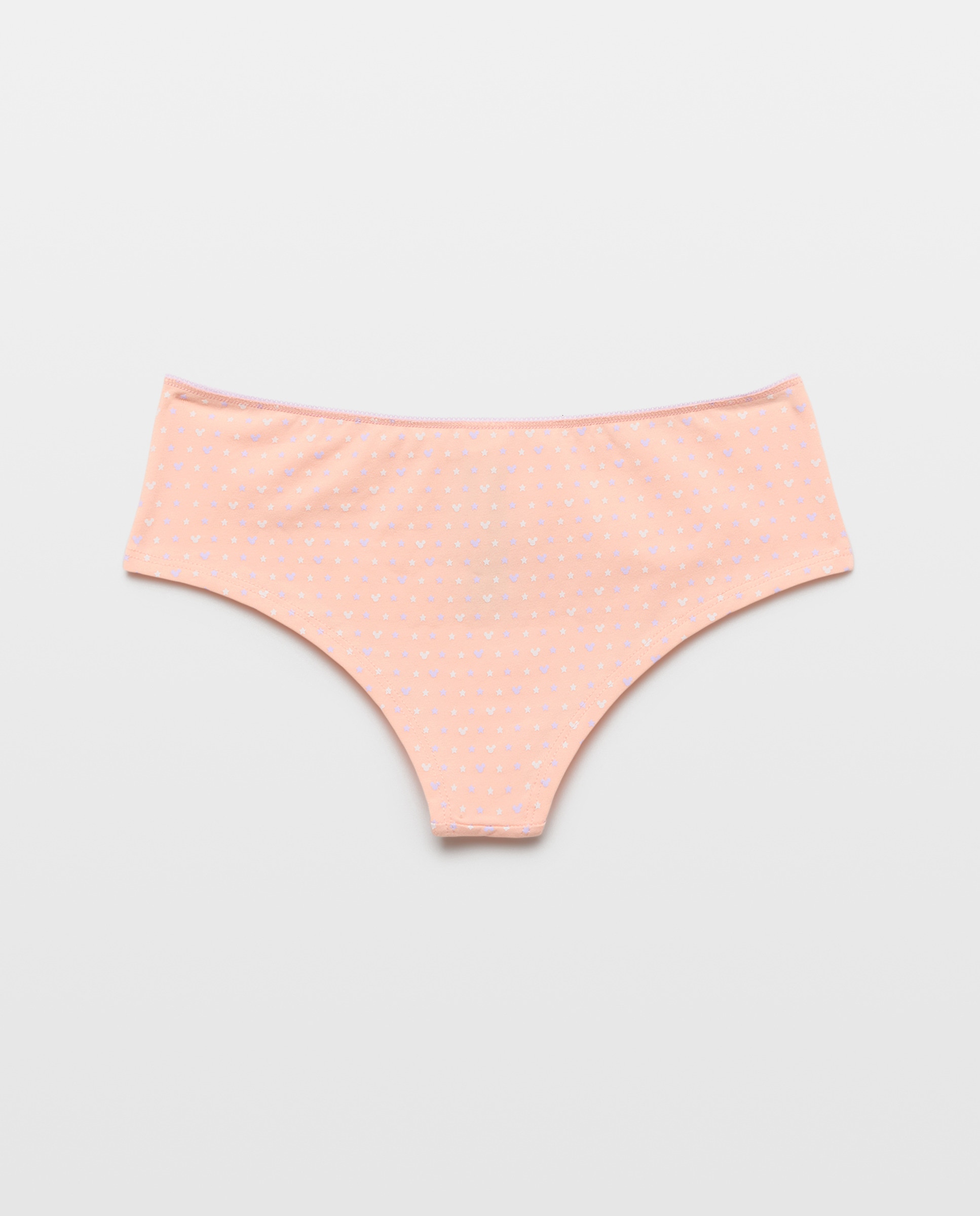 Pack de 4 Cuecas Hipster Mickey 260 Salmão-5