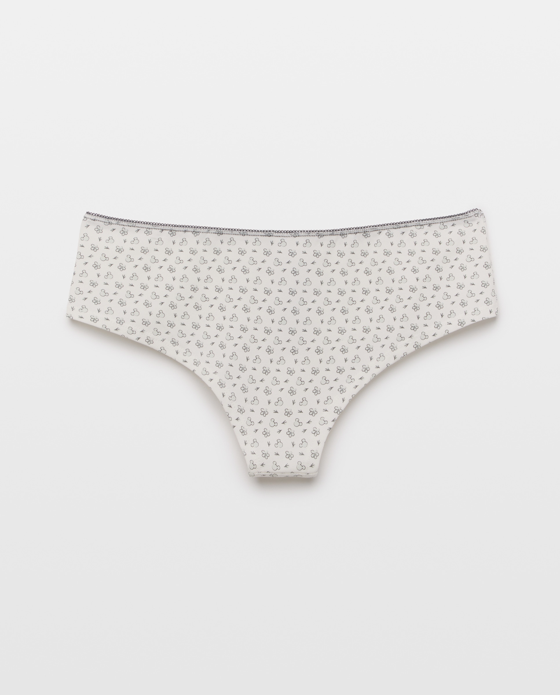 Pack de 4 Cuecas Hipster Mickey 820 Cinzento Médio-4