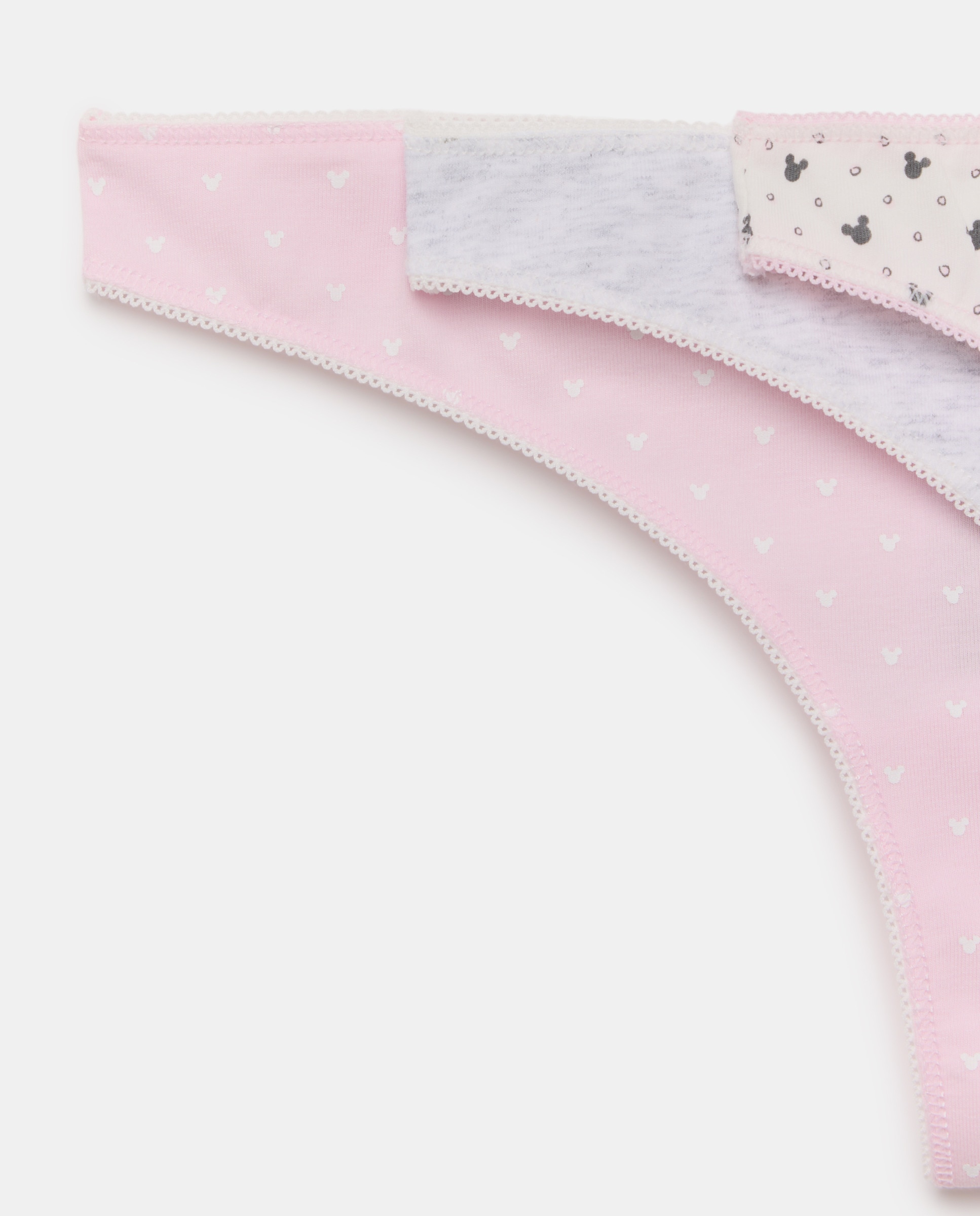 Pack de 4 Tangas Mickey Rosa-4
