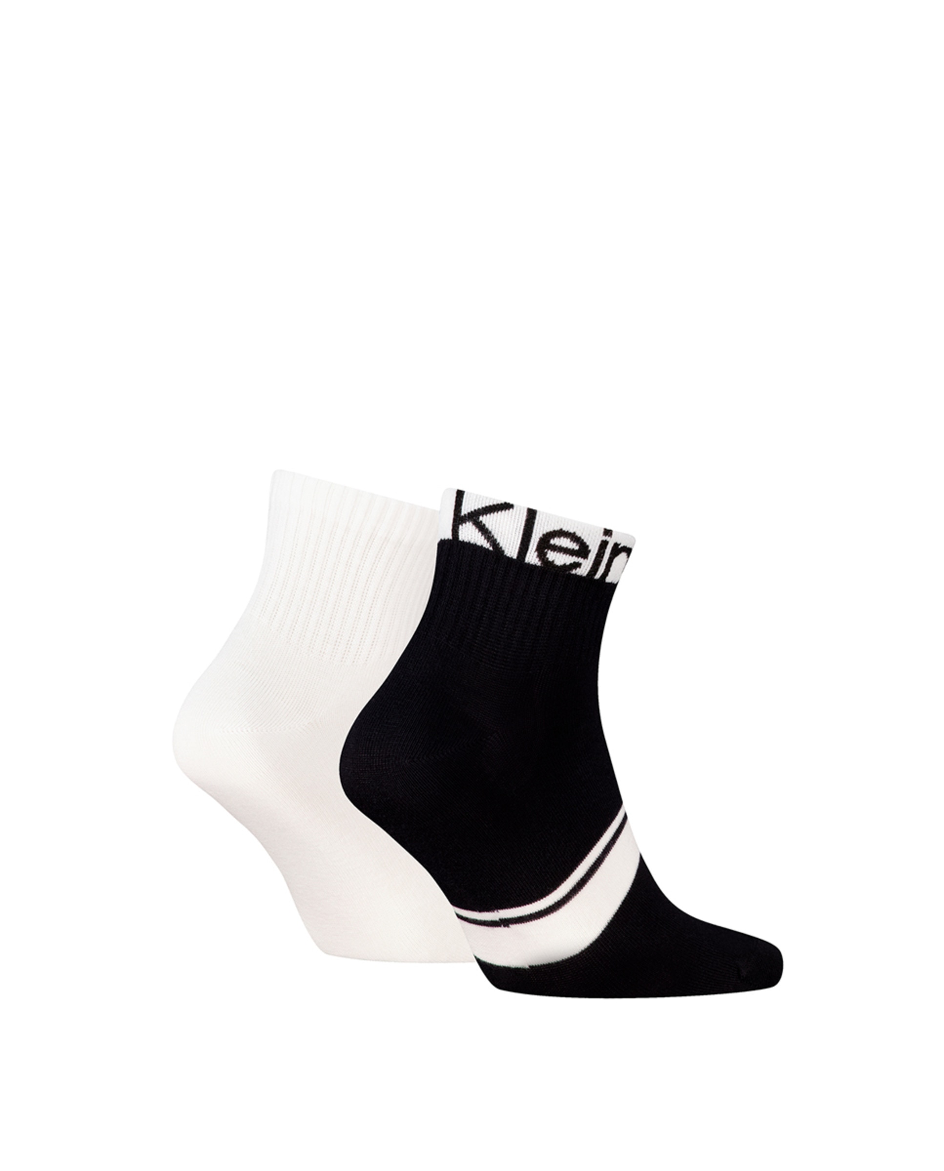 Meias de Cano Curto (Pack de 2 Pares) Preto-3