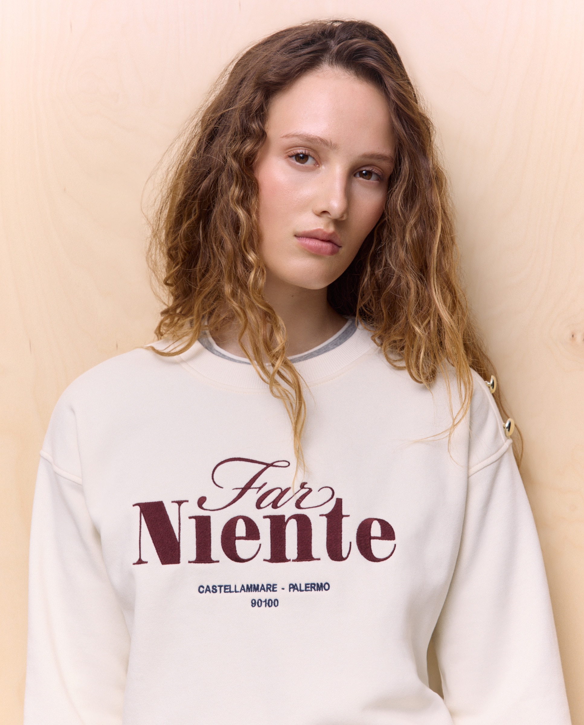 Imagem 0 de Sweatshirt Estampada de Algodão