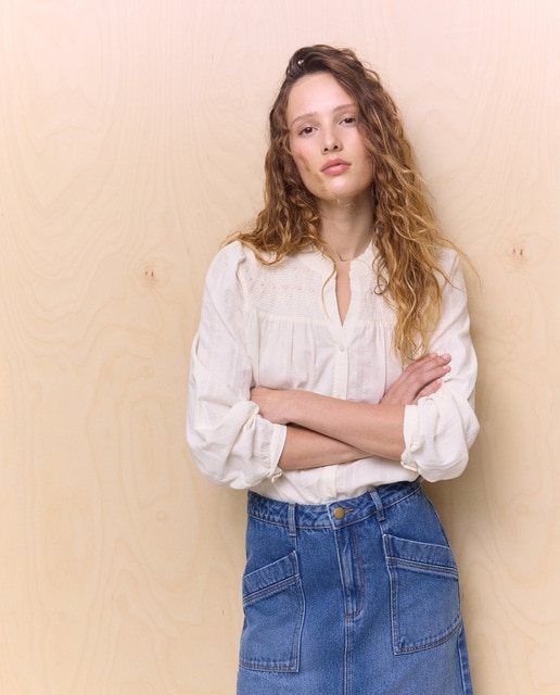 Imagem 0 de Camisa com Favos de Mel