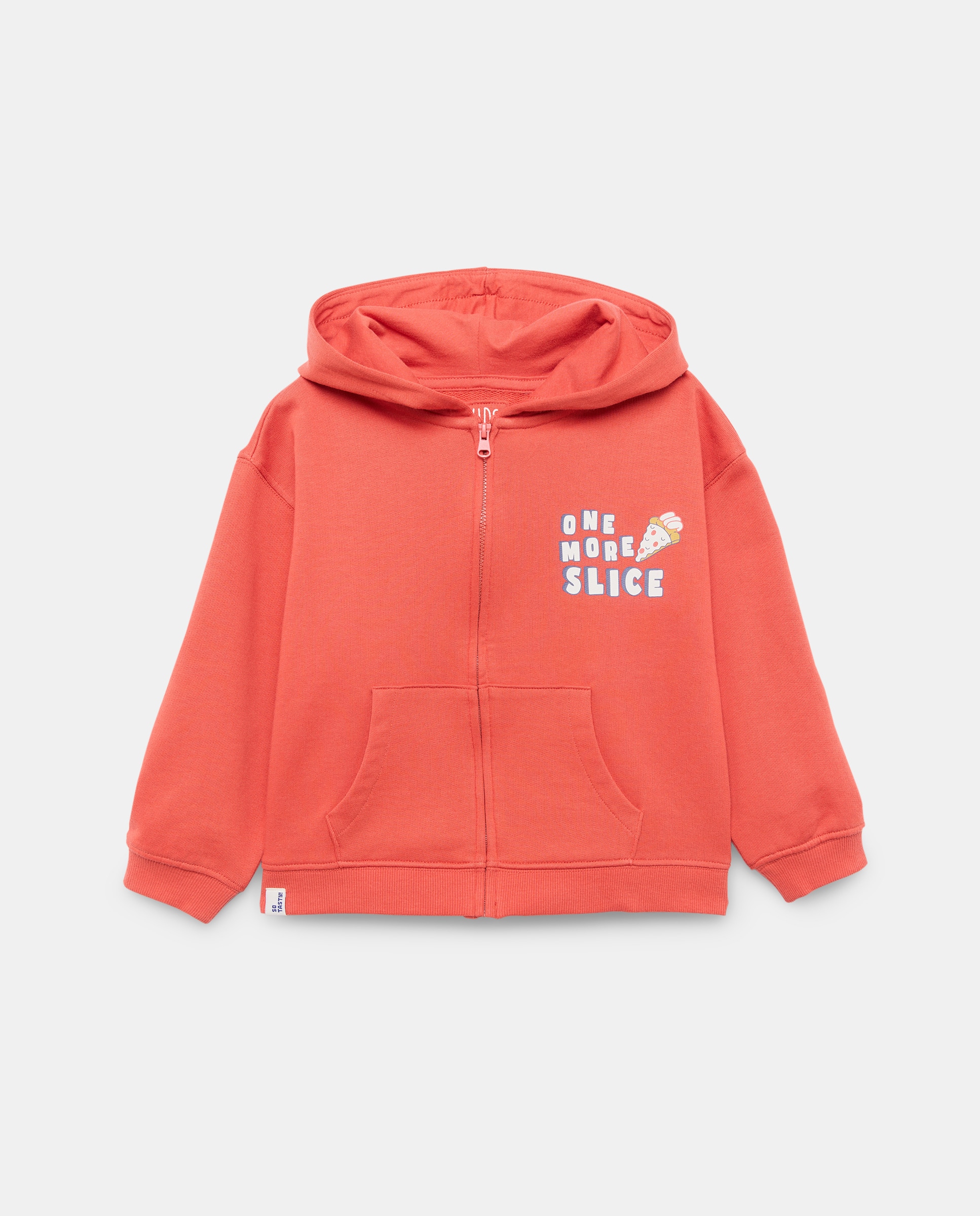 Sweatshirt Aberta com Capuz Kids El Corte Inglés Vermelho-4