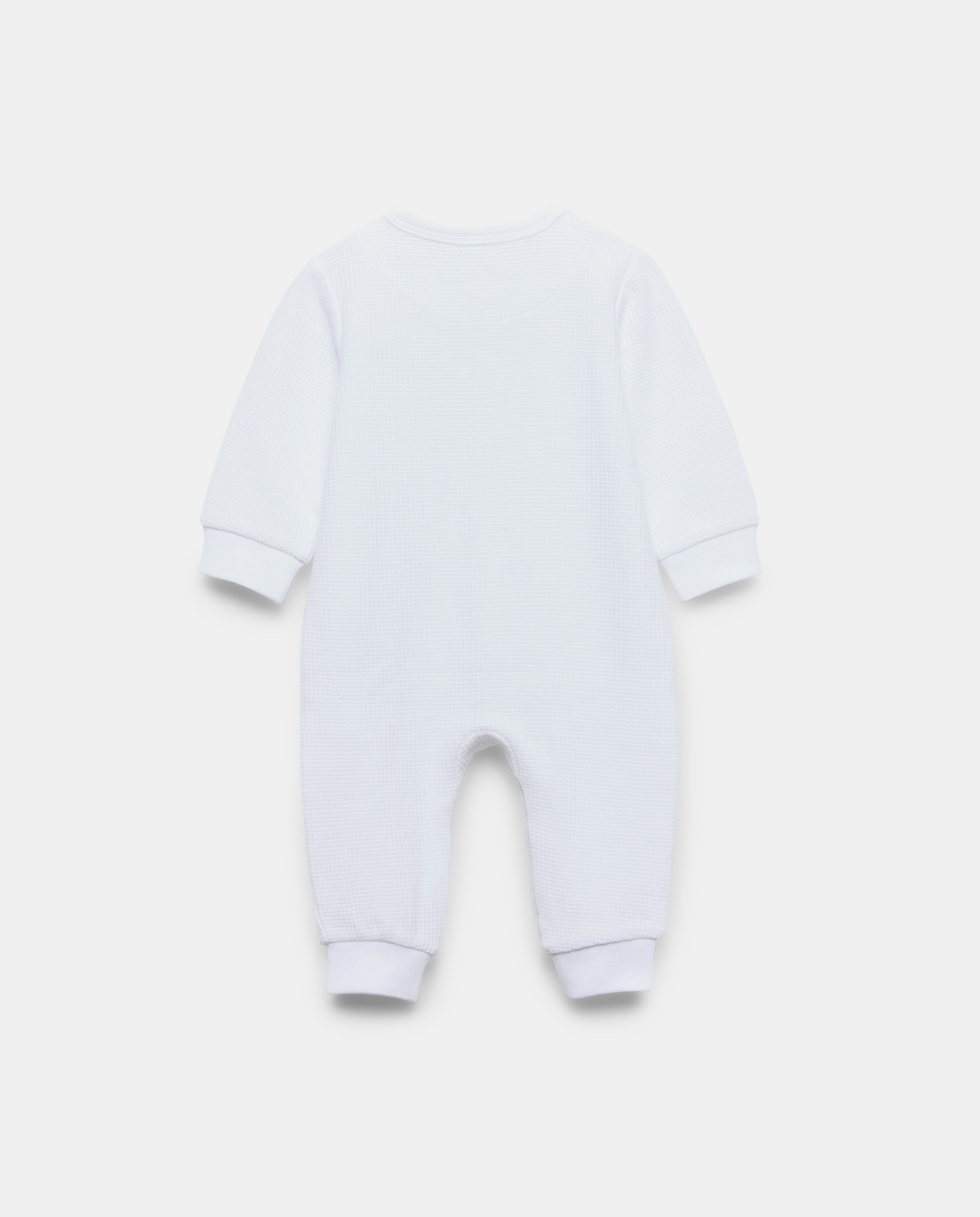 Babygrow Comprido de Bebé com Estrutura Cotton Juice Branco-marfim-2