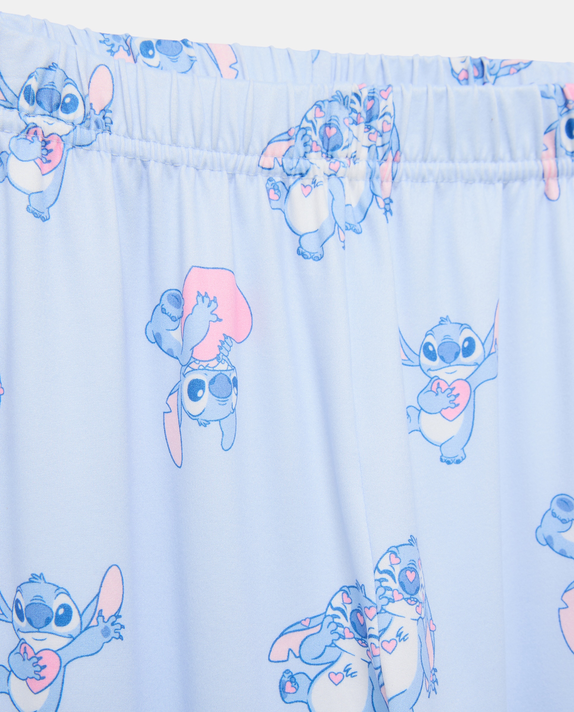 Pijama Abotoado Lilo & Stitch Azul-6
