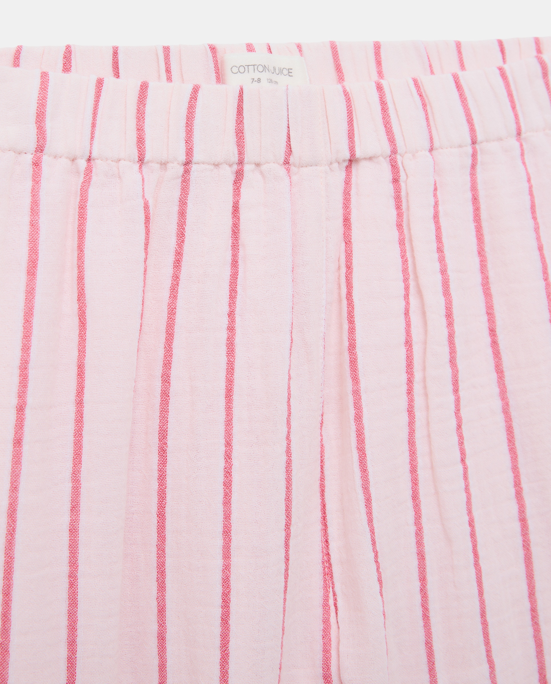 Pijama Completo Comprido em Chiffon com Botões Cotton Juice Rosa-6