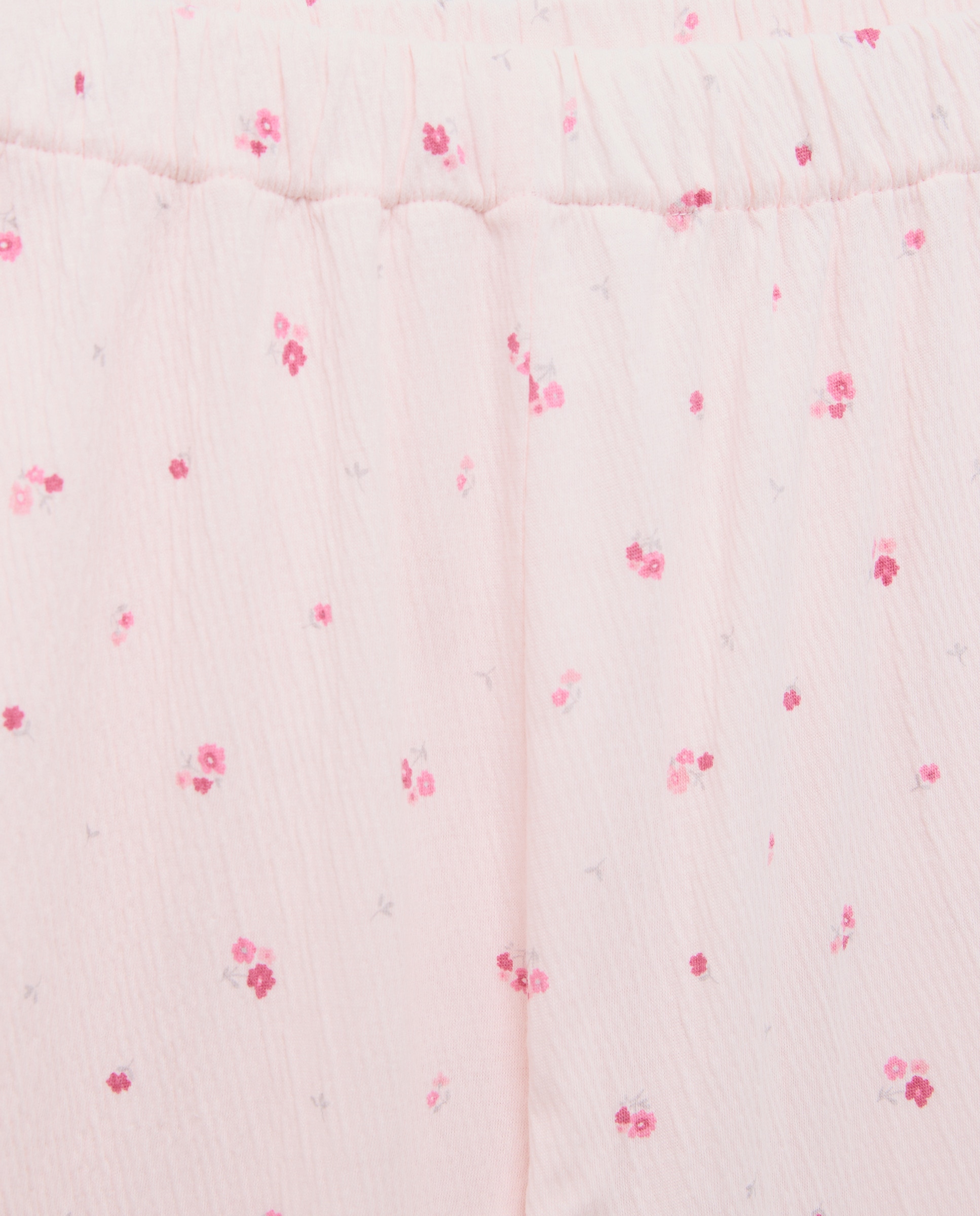 Pijama Comprido Abotoado na Gola Cotton Juice Rosa-6