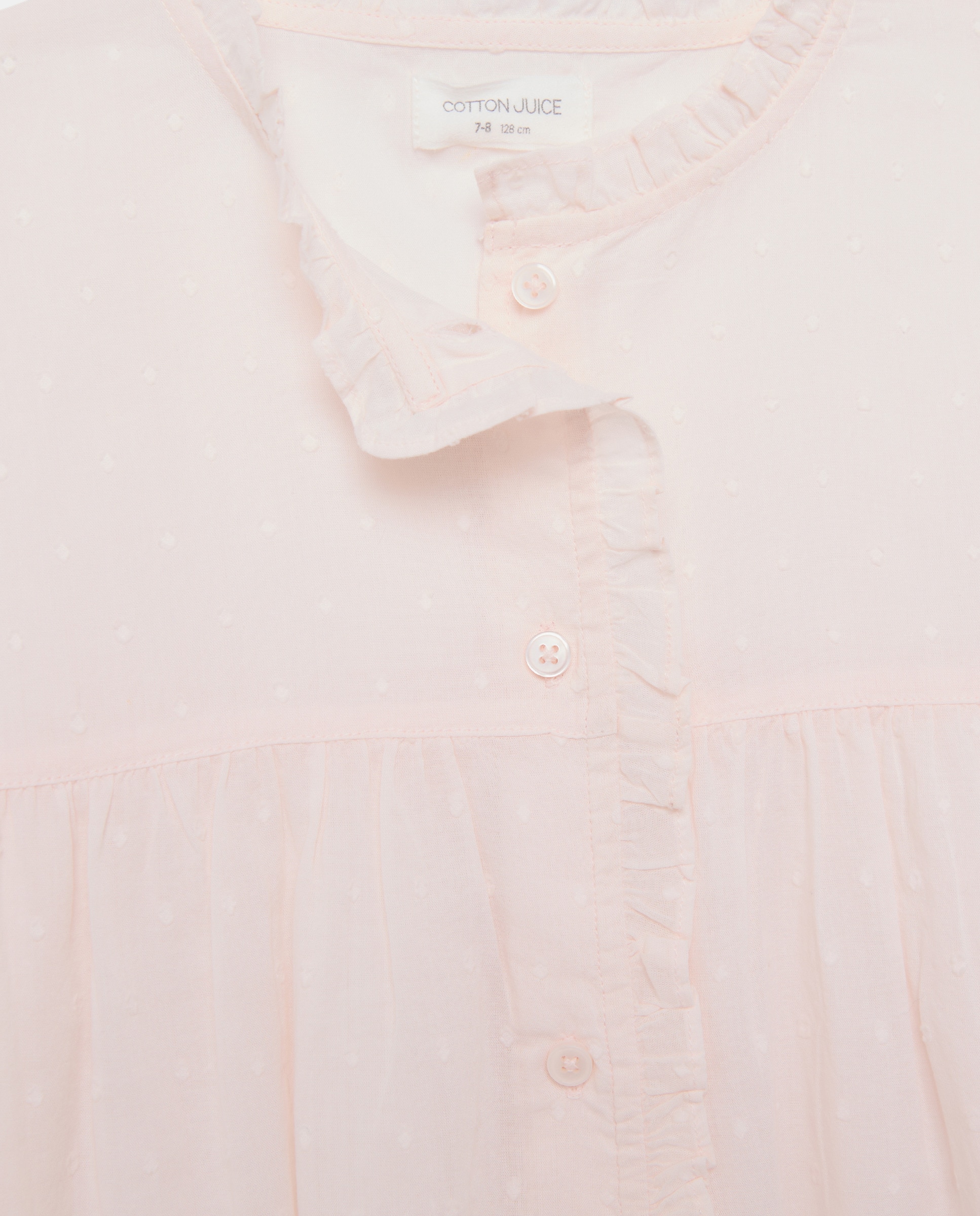 Robe Liso Comunhão 220 Rosa Pálido-6