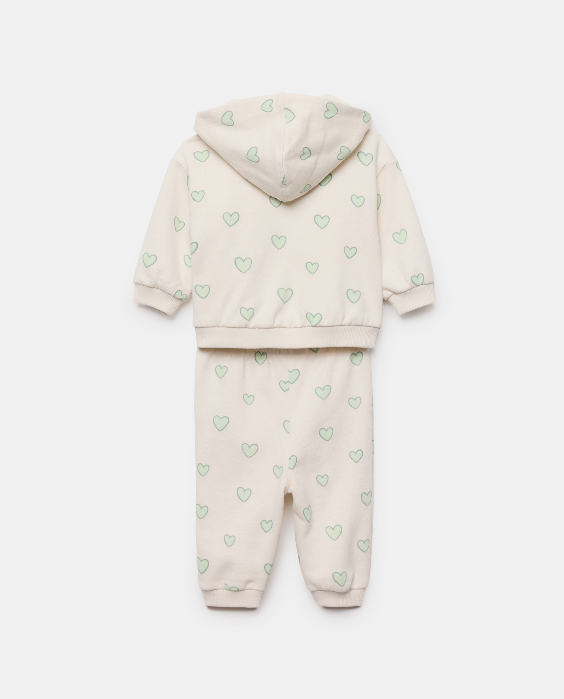 Conjunto de 3 Peças de Bebé com Estampado de Fantasia Baby El Corte Inglés Branco-2