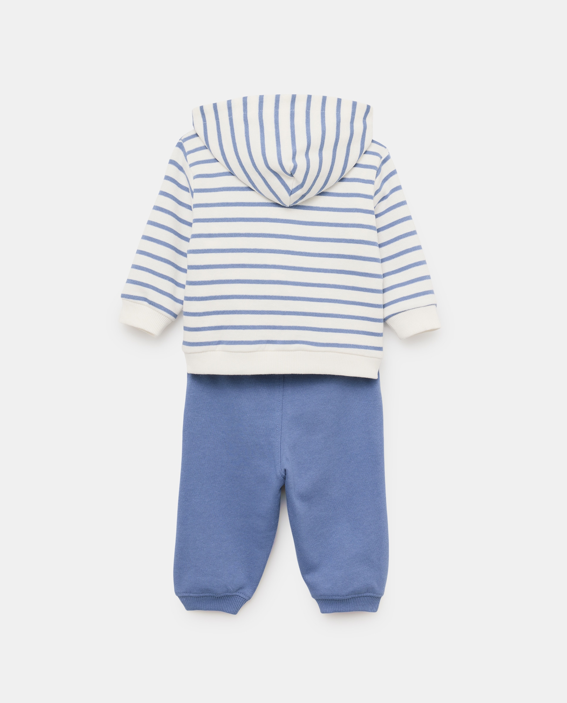 Conjunto de 3 Peças de Bebé Branco-marfim-2