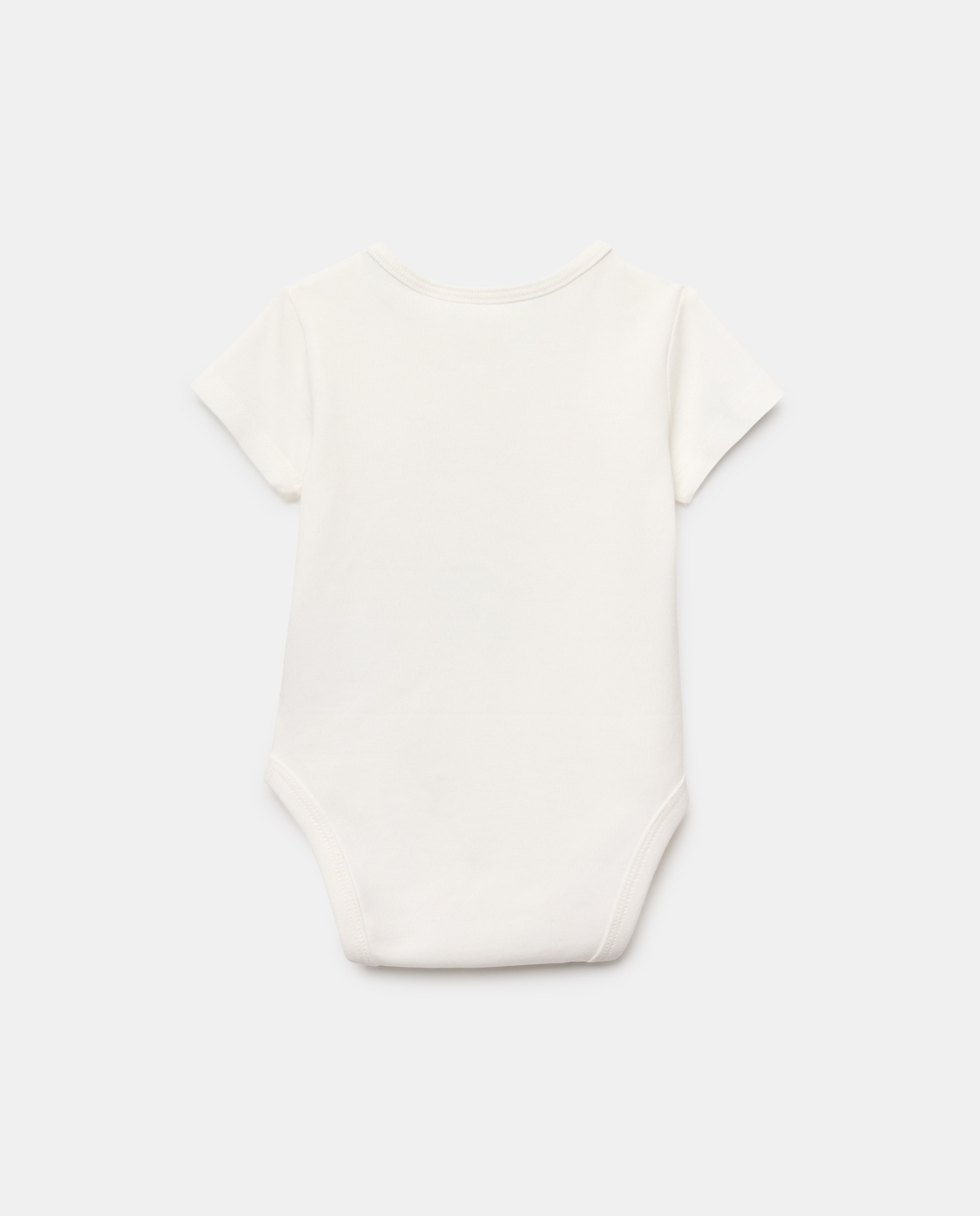 Body de Bebé com Mensagem "Abuelos ya Estoy Aquí!" Baby El Corte Inglés Branco-marfim-2