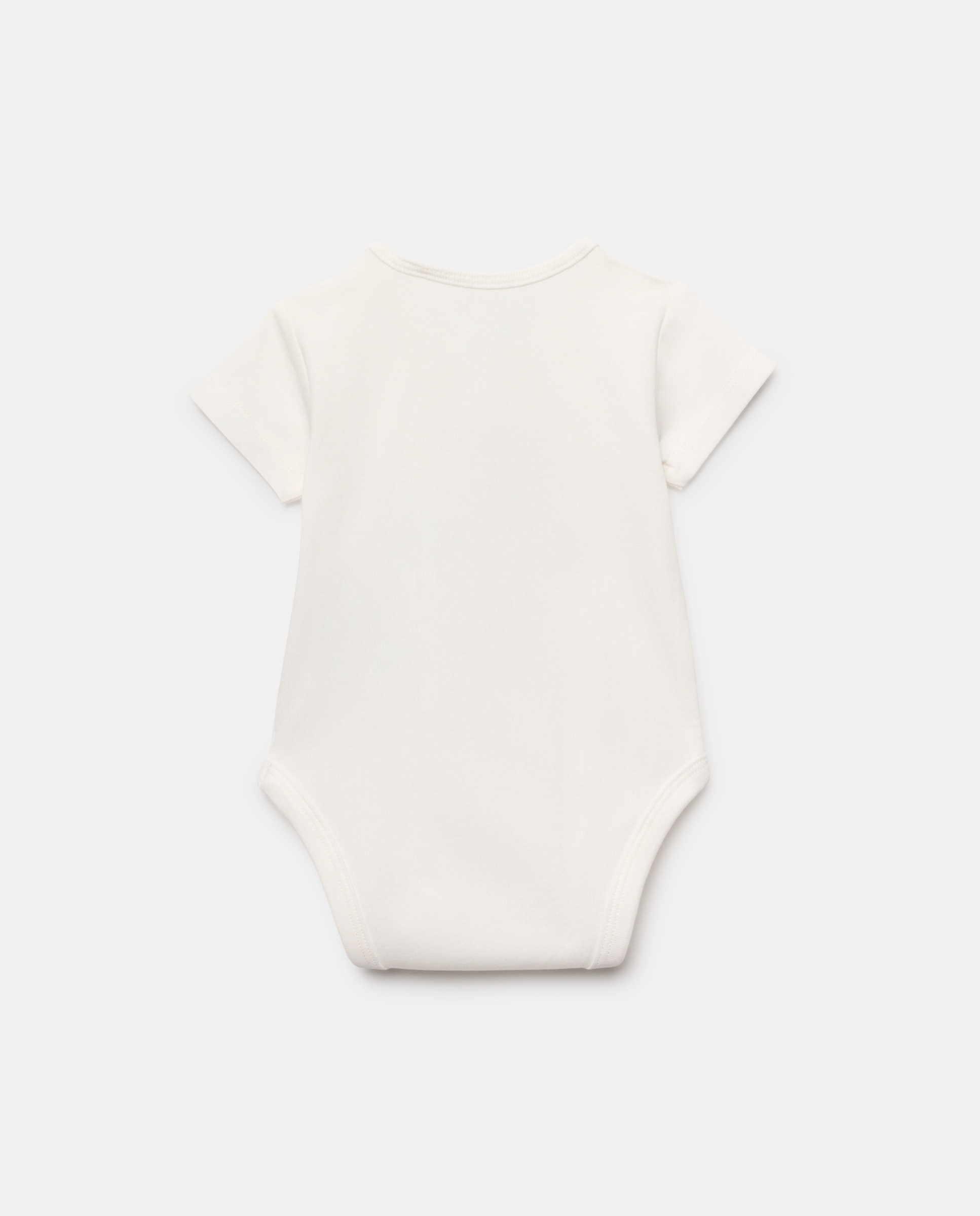 Body de Bebé com Mensagem "Papá Puede con Todo" Baby El Corte Inglés Branco-marfim-2